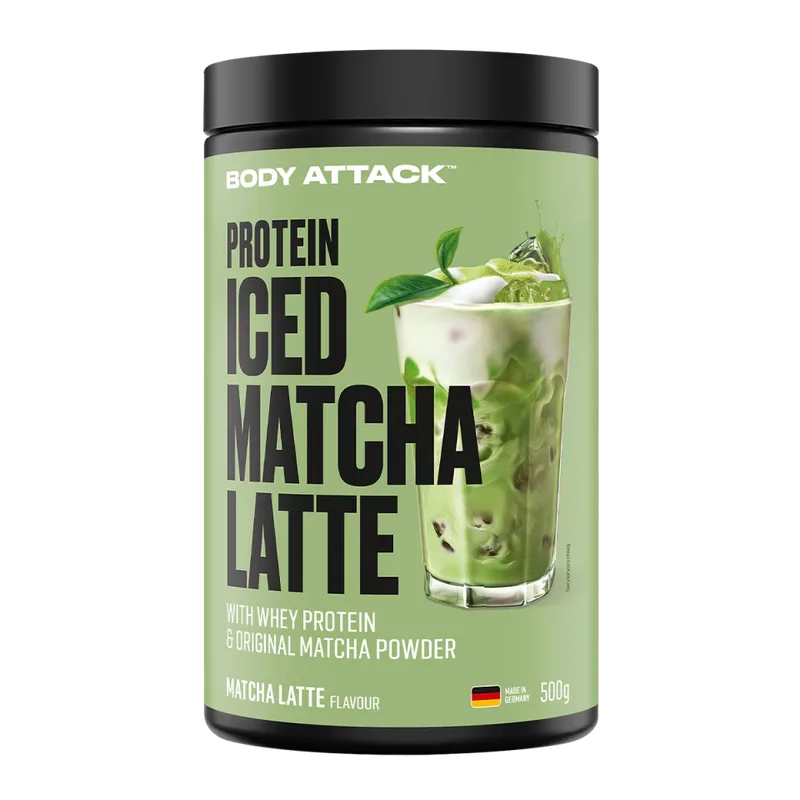Body Attack Protein Iced Matcha Latte (500g Dose)