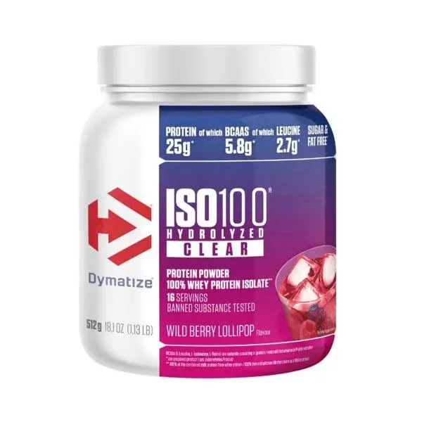 Dymatize Iso 100 Hydrolized Clear (512G Dose)