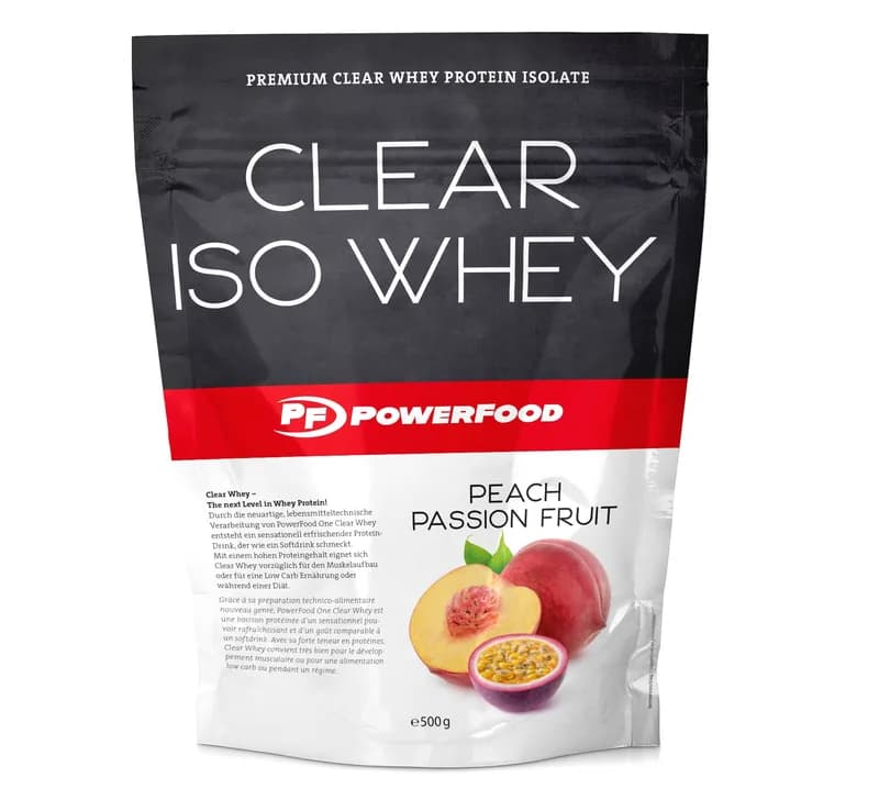 PowerFood Clear Iso Whey (500G Beutel)