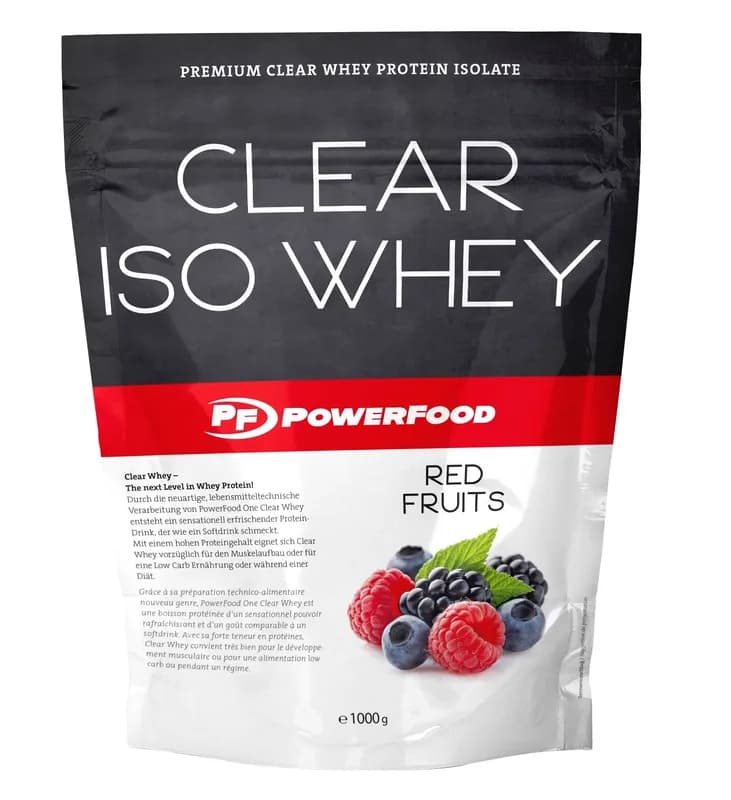 PowerFood Clear Iso Whey (1000G Beutel)