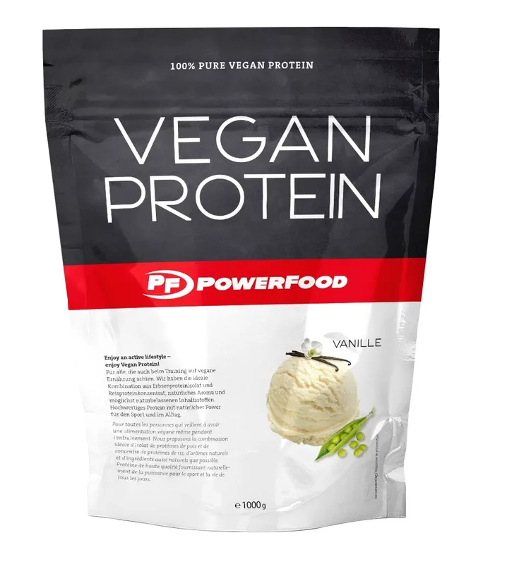 PowerFood Vegan Protein (1000g Beutel)